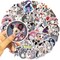 50 Pack Funny Opossum Stickers, Waterproof Vinyl Nature Animal Decals for Kids, Water Bottles, Laptops & Classroom Rewards (Opossum)